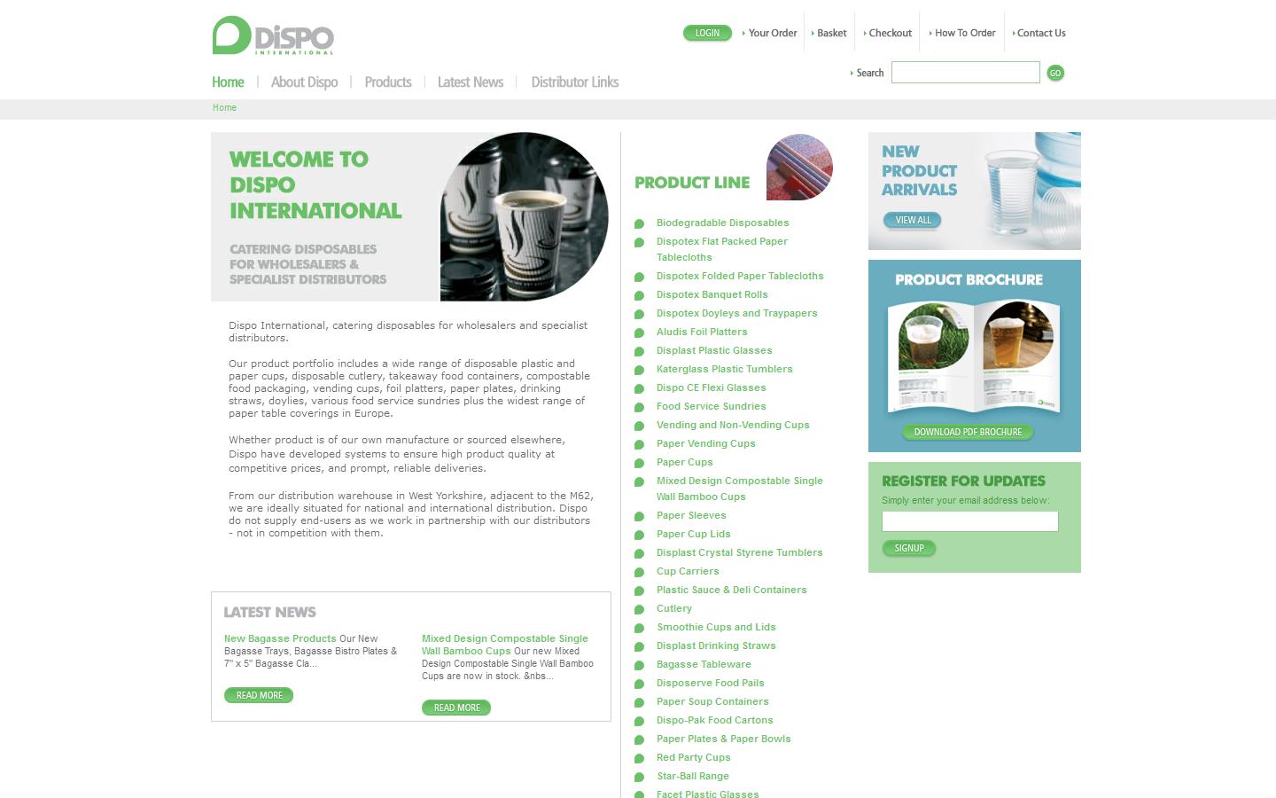 Dispo International Website