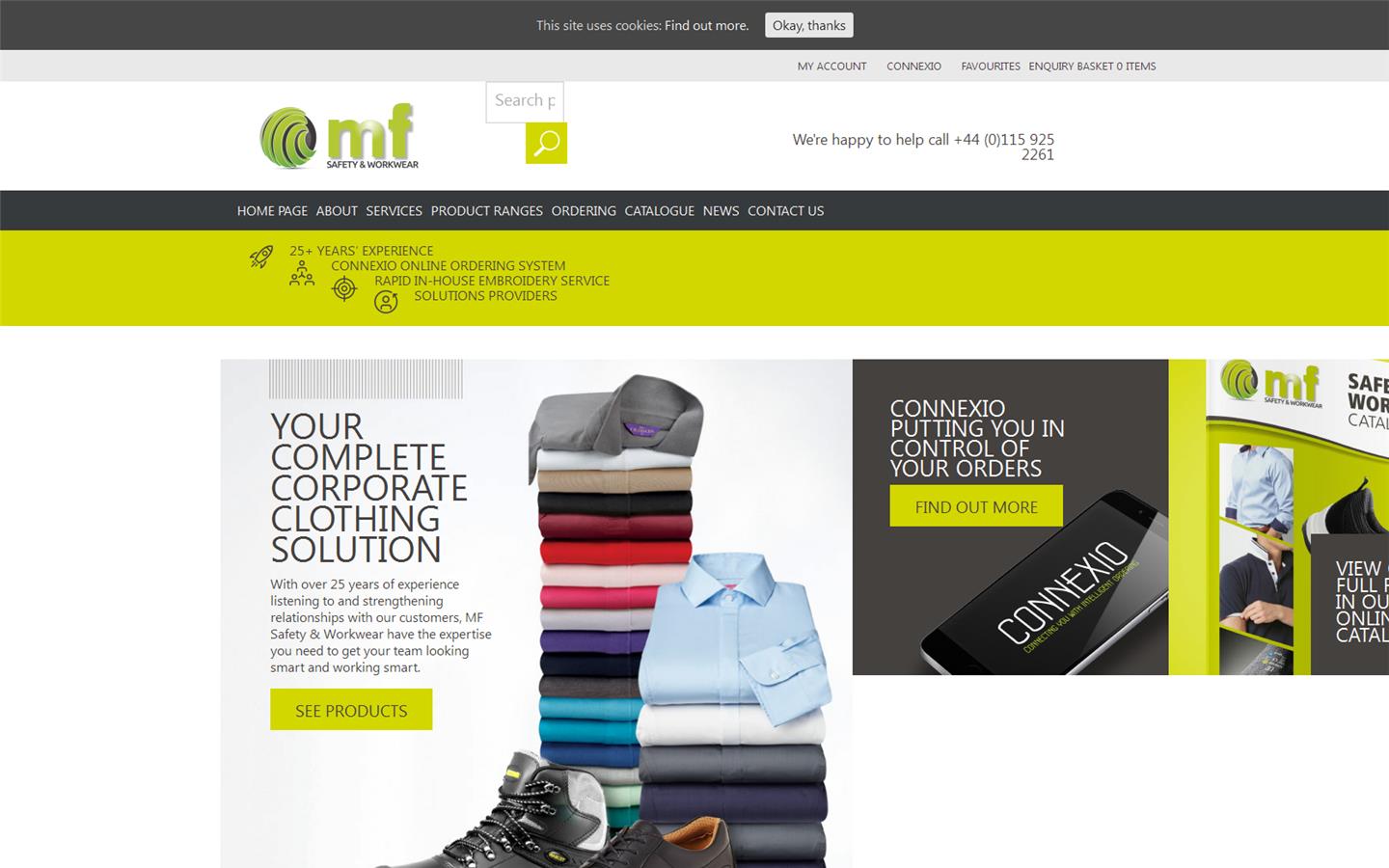 MF Safety & Workwear Website