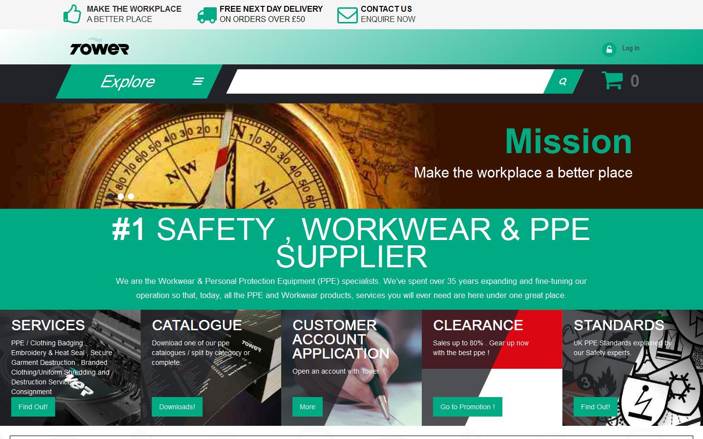 Tower Supplies Website