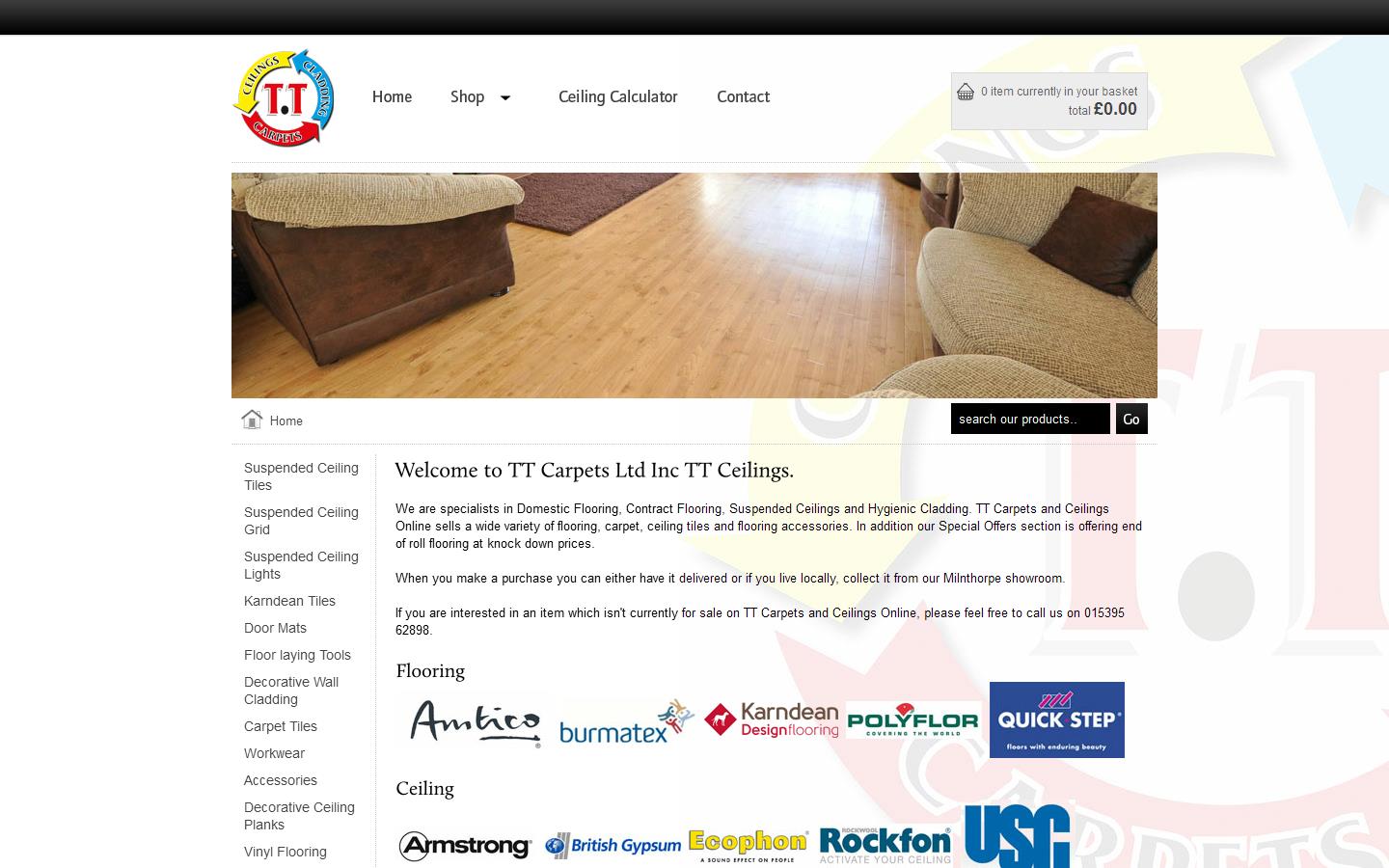 T T Carpets Ltd Website