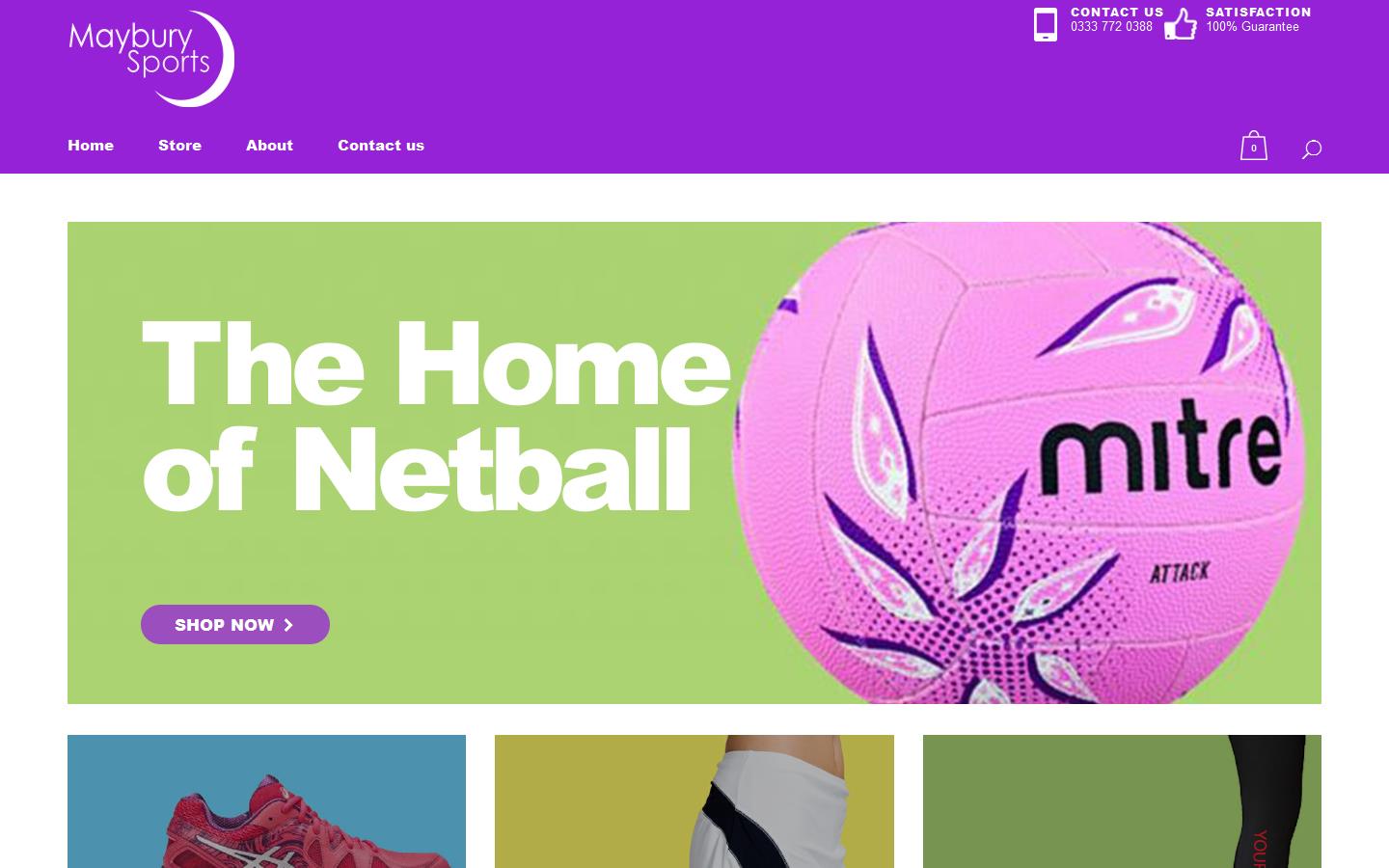 Maybury Sports Website