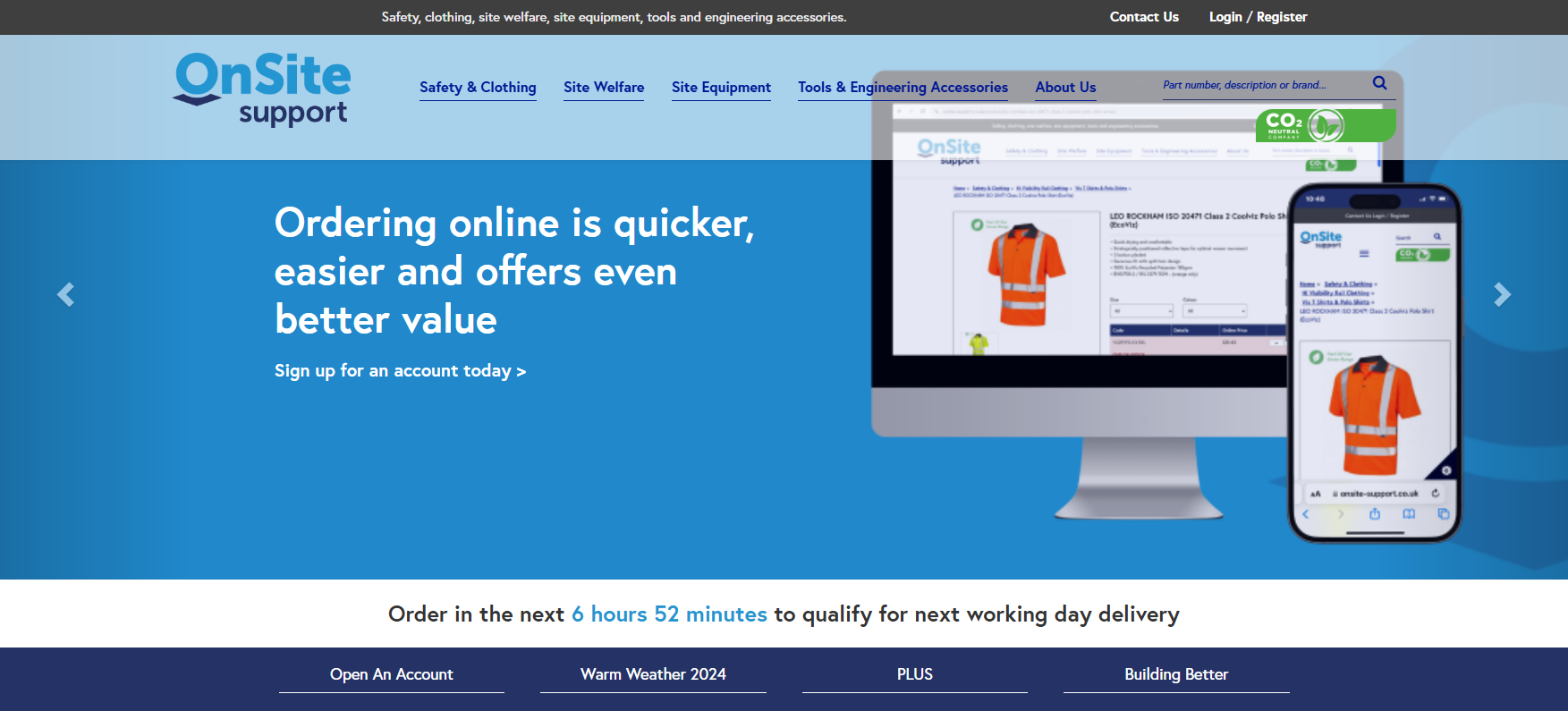 On Site Support Website