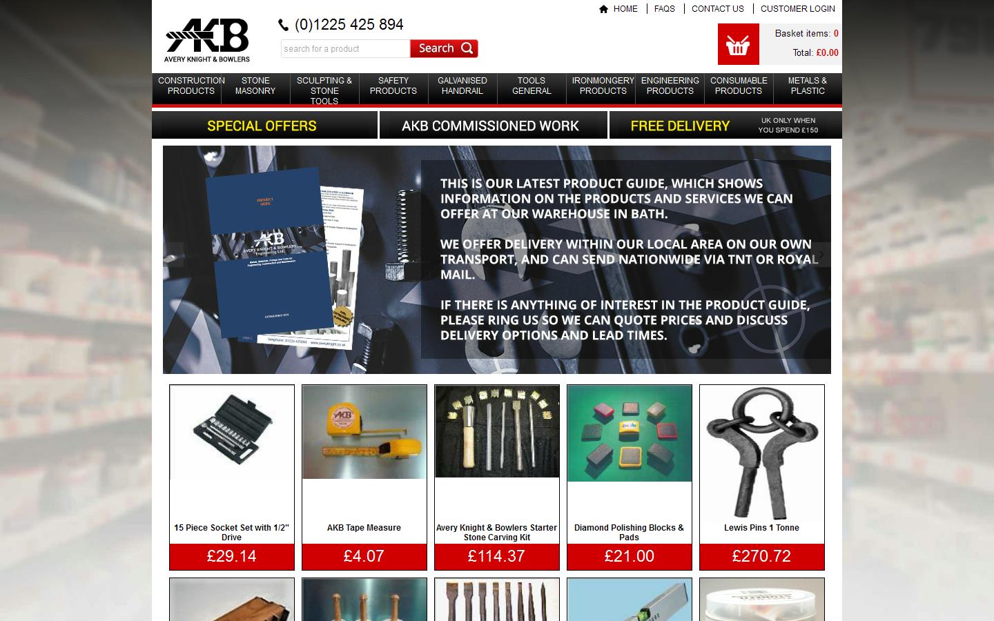 Avery Knight & Bowlers Engineering Ltd Website