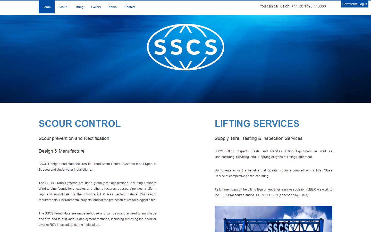 S S C S Lifting Website