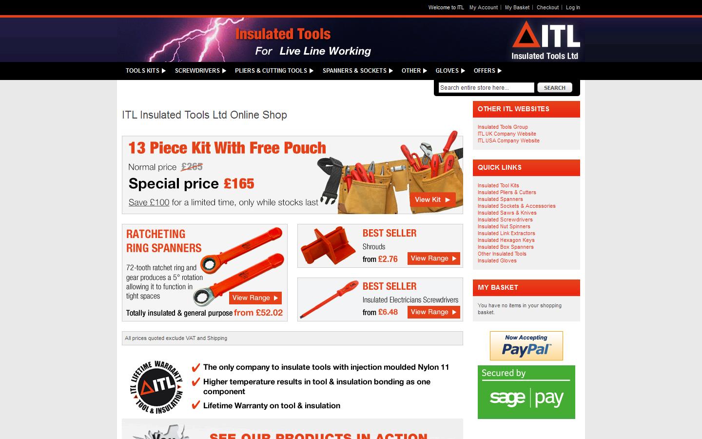 Insulated Tools Website