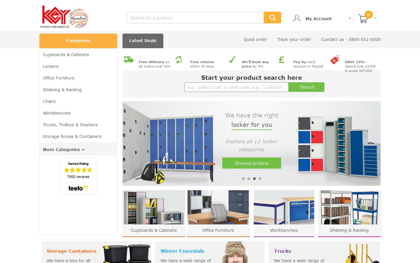 Key Industrial Equipment Website