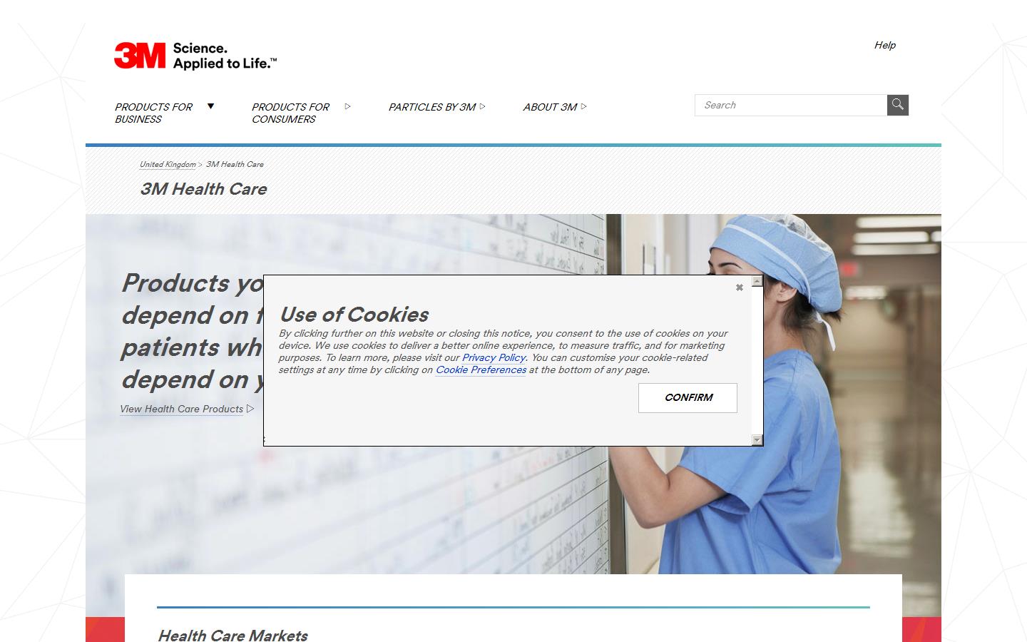 3m United Kingdom Plc Website