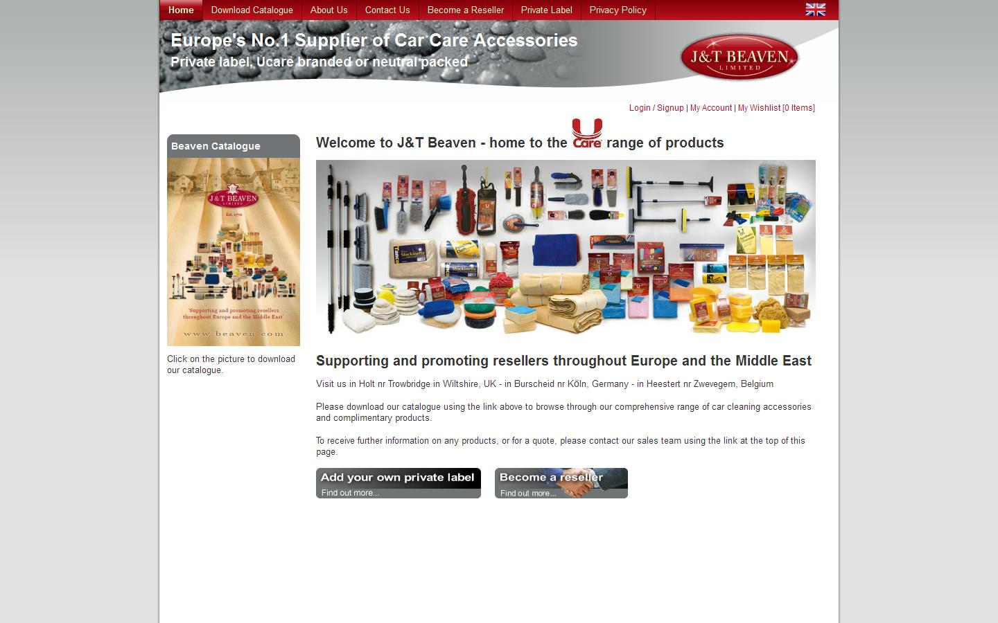 J & T Beaven Ltd Website