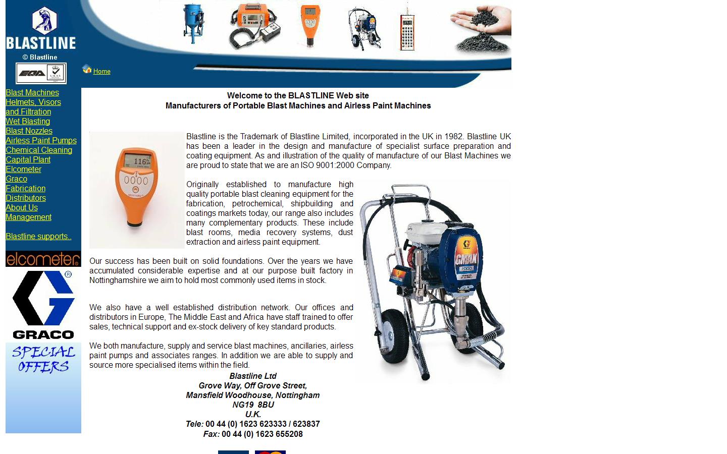 Blastline Website
