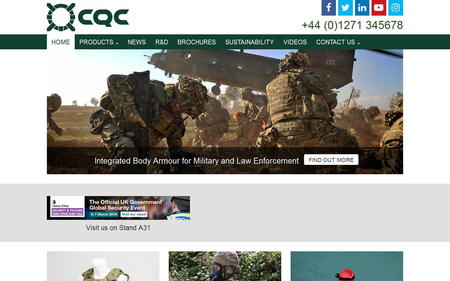 C Q C Website