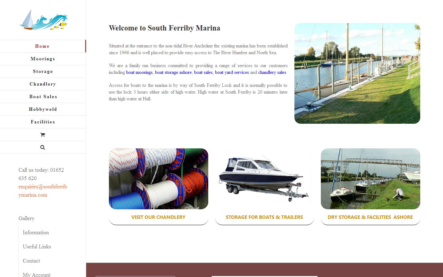 South Ferriby Marina Ltd Website