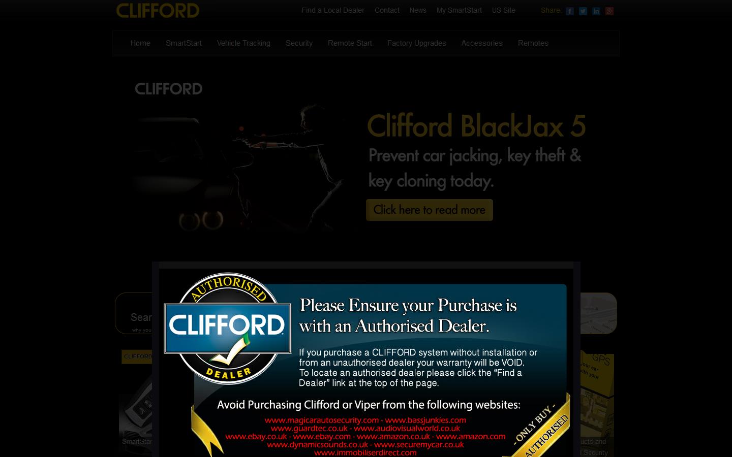 Clifford Brighton Ltd Website