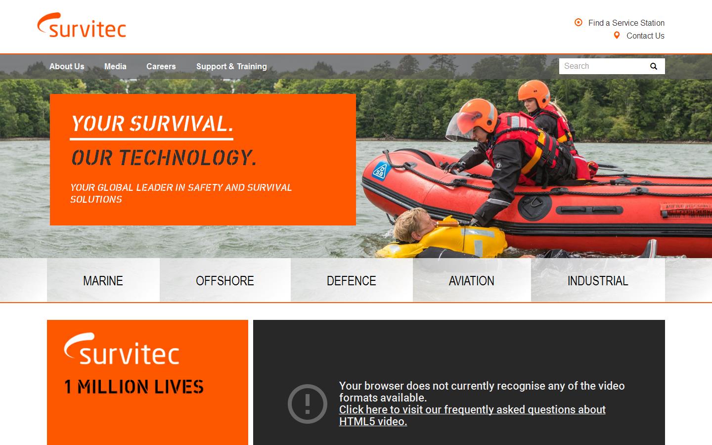Survitec Group Website