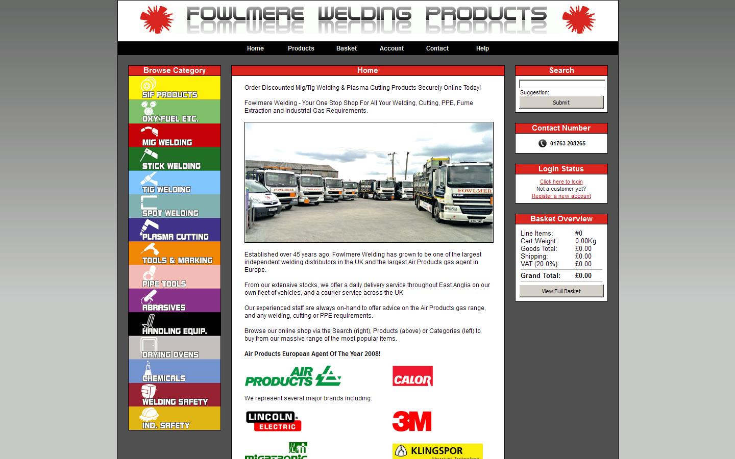 Fowlmere Engineering Ltd Website