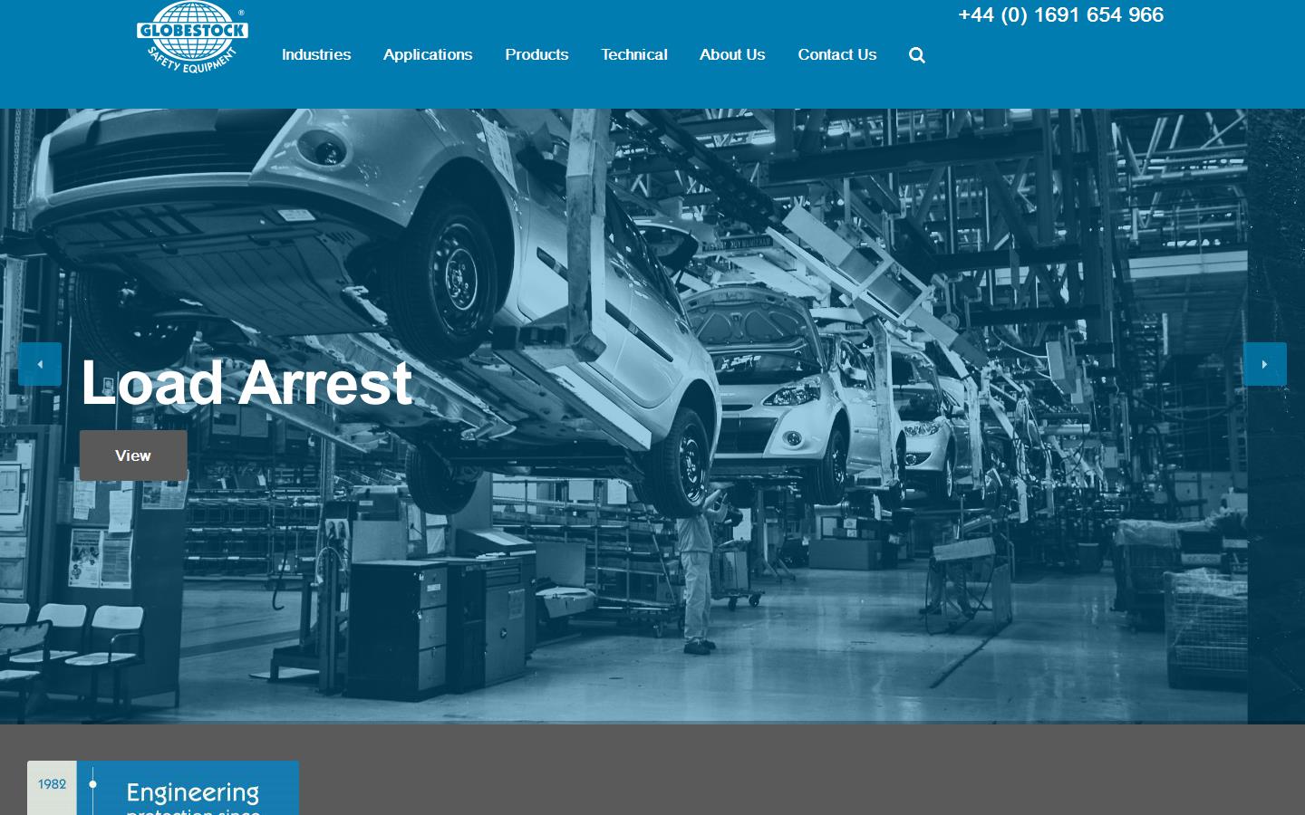 Globestock Engineering Website