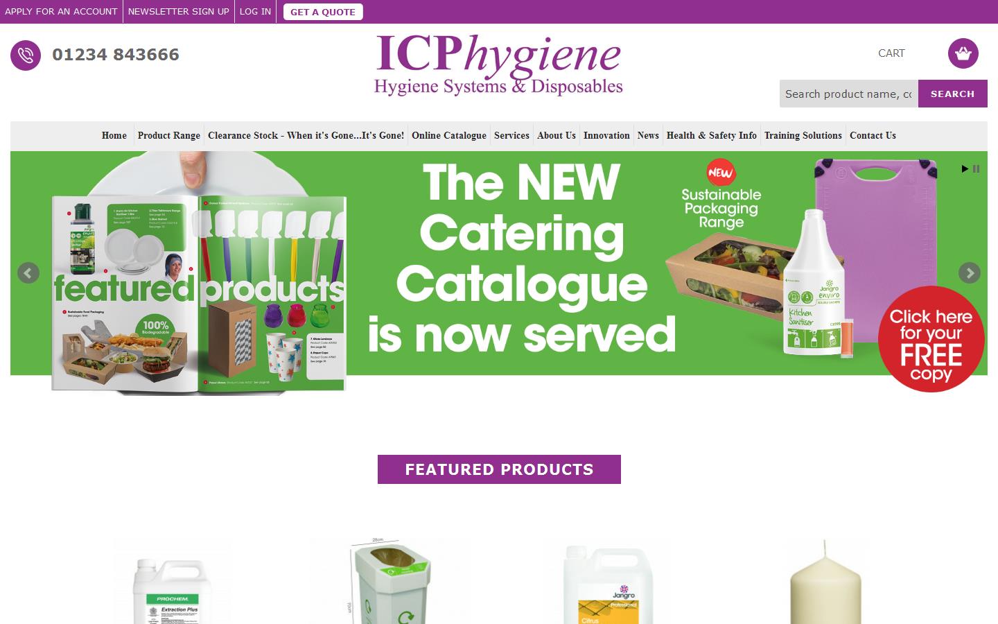 ICP Hygiene Website