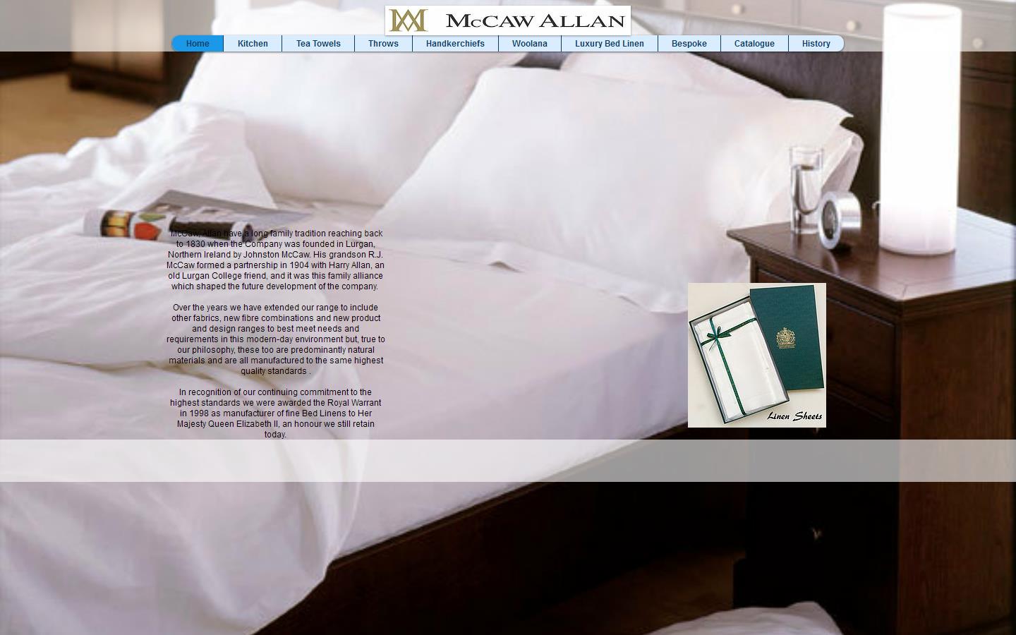 McCaw Allan Website