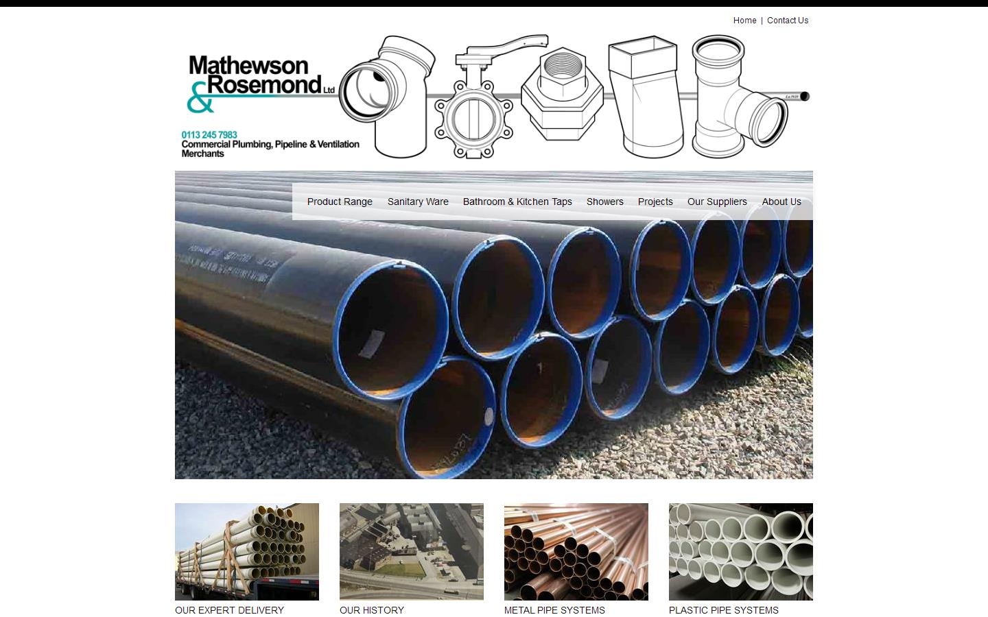 Mathewson & Rosemond Ltd Website