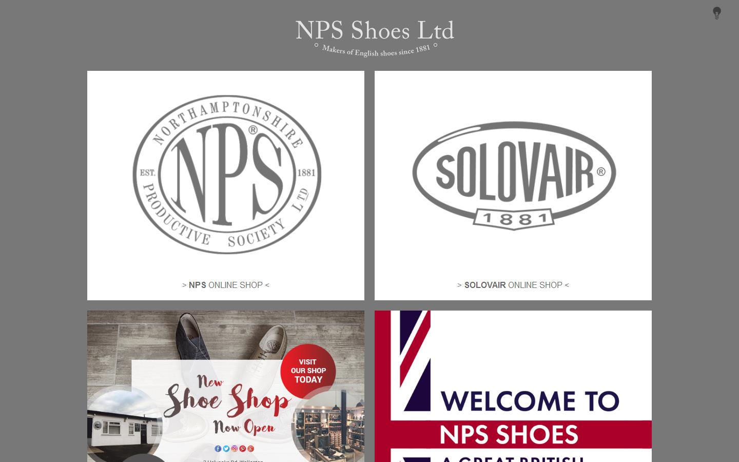 N P S Shoes Website