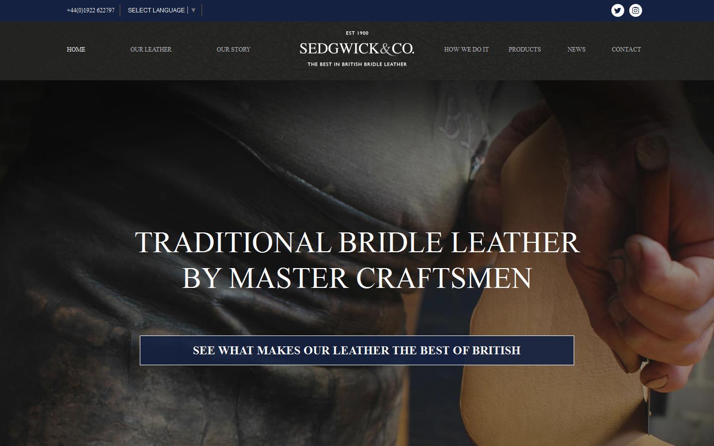 J & E Sedgwick & Co. Ltd Website