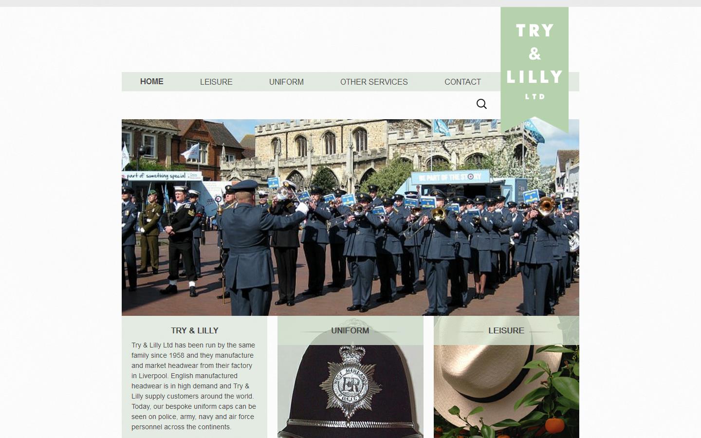 Try & Lilly Website