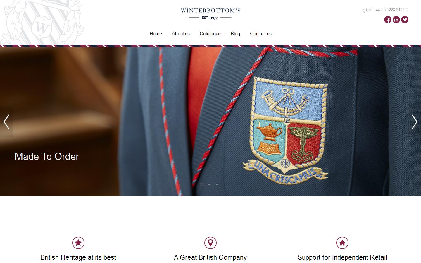 Winterbottom''s Schoolwear Website
