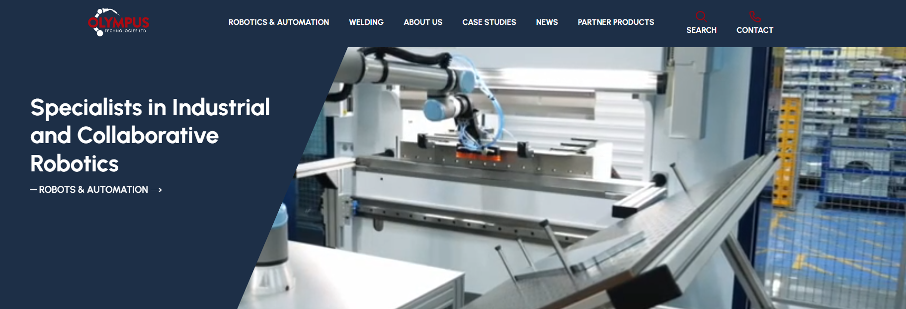Olympus Technologies Ltd Website