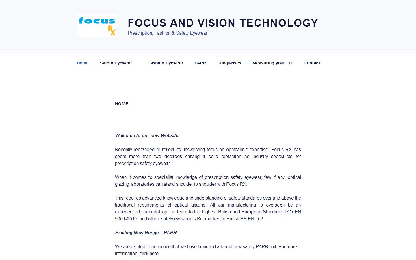 Focus R X Website