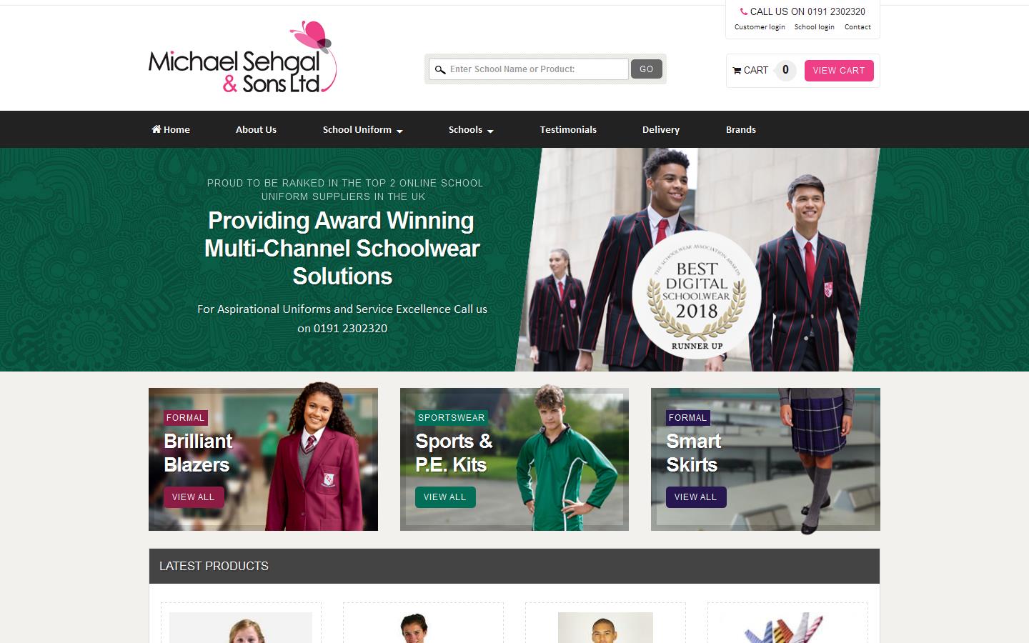 Michael Sehgal & Sons Ltd Website