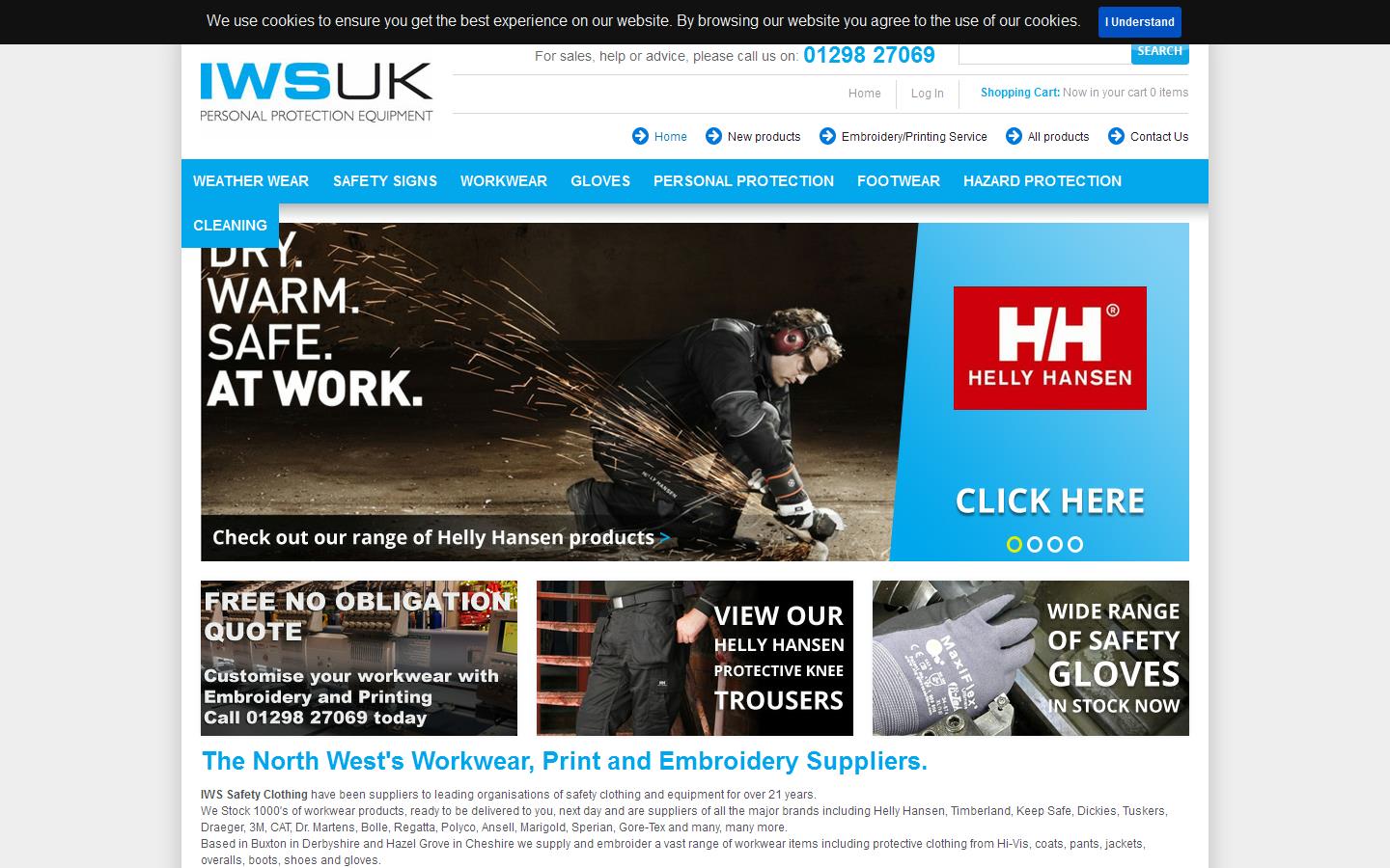 Industrial Wholesale Supplies Ltd Website