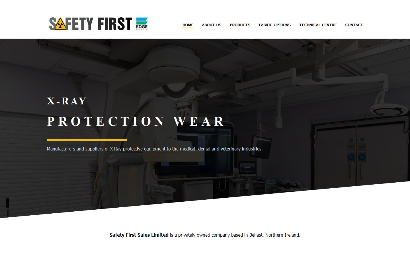 Safety First Sales Ltd Website