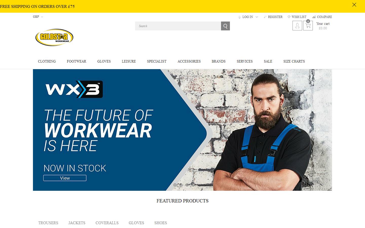 Goldstar Leisure Ltd Website