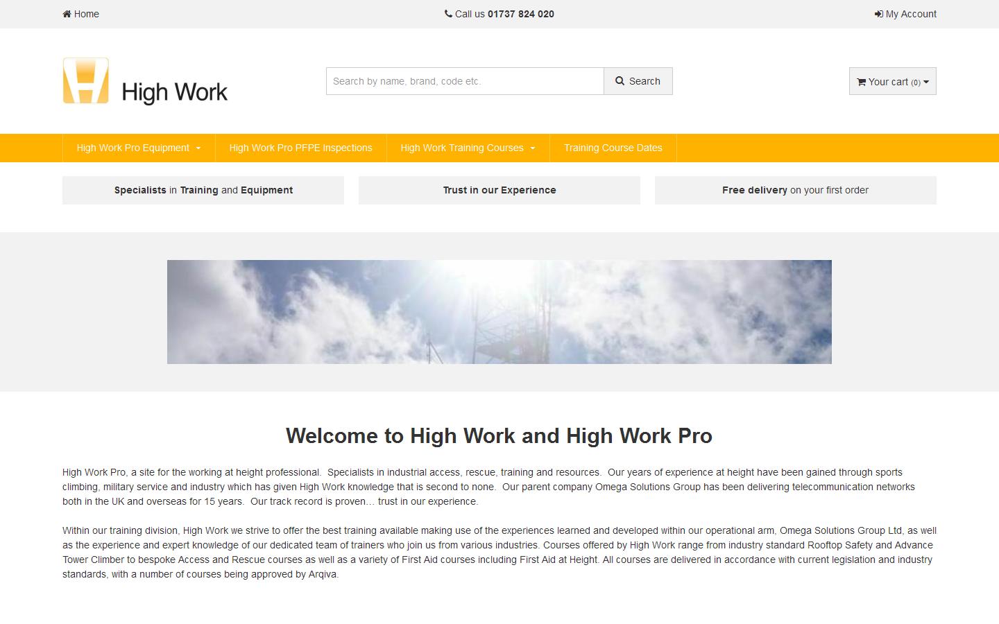 High Work Website