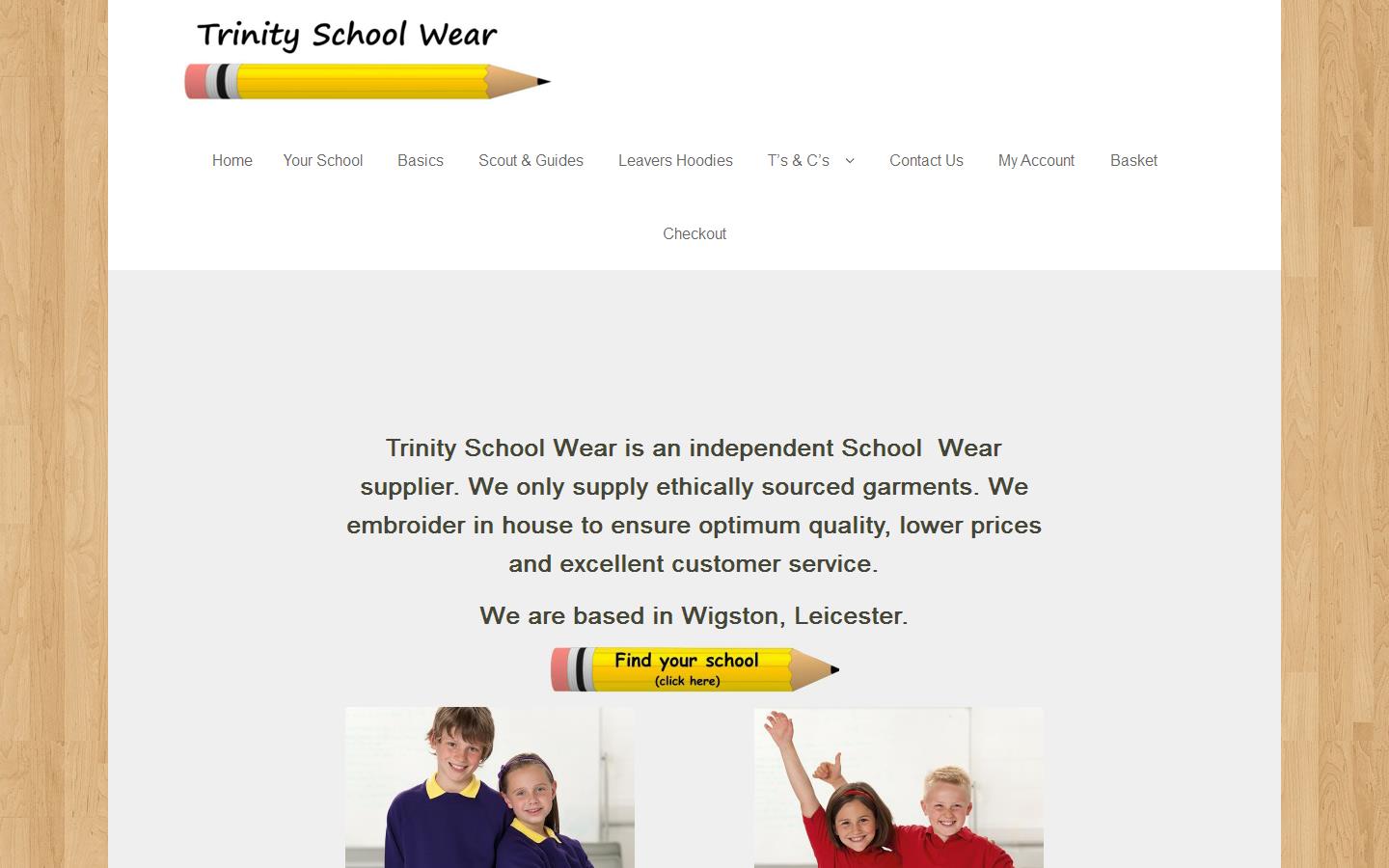 Trinity School Wear Website