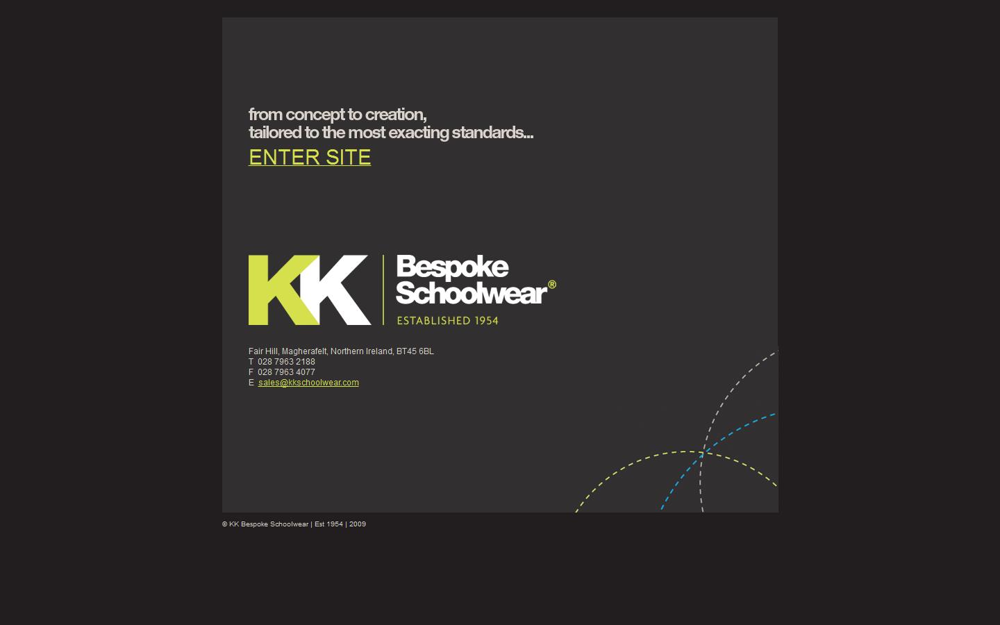 K K School Wear Website