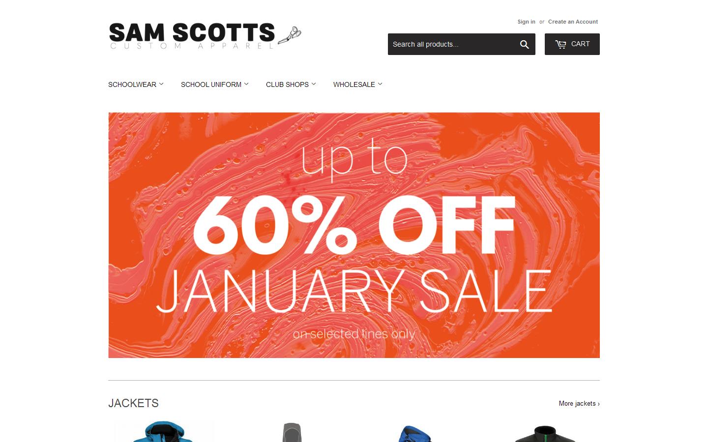 Sam Scotts Website