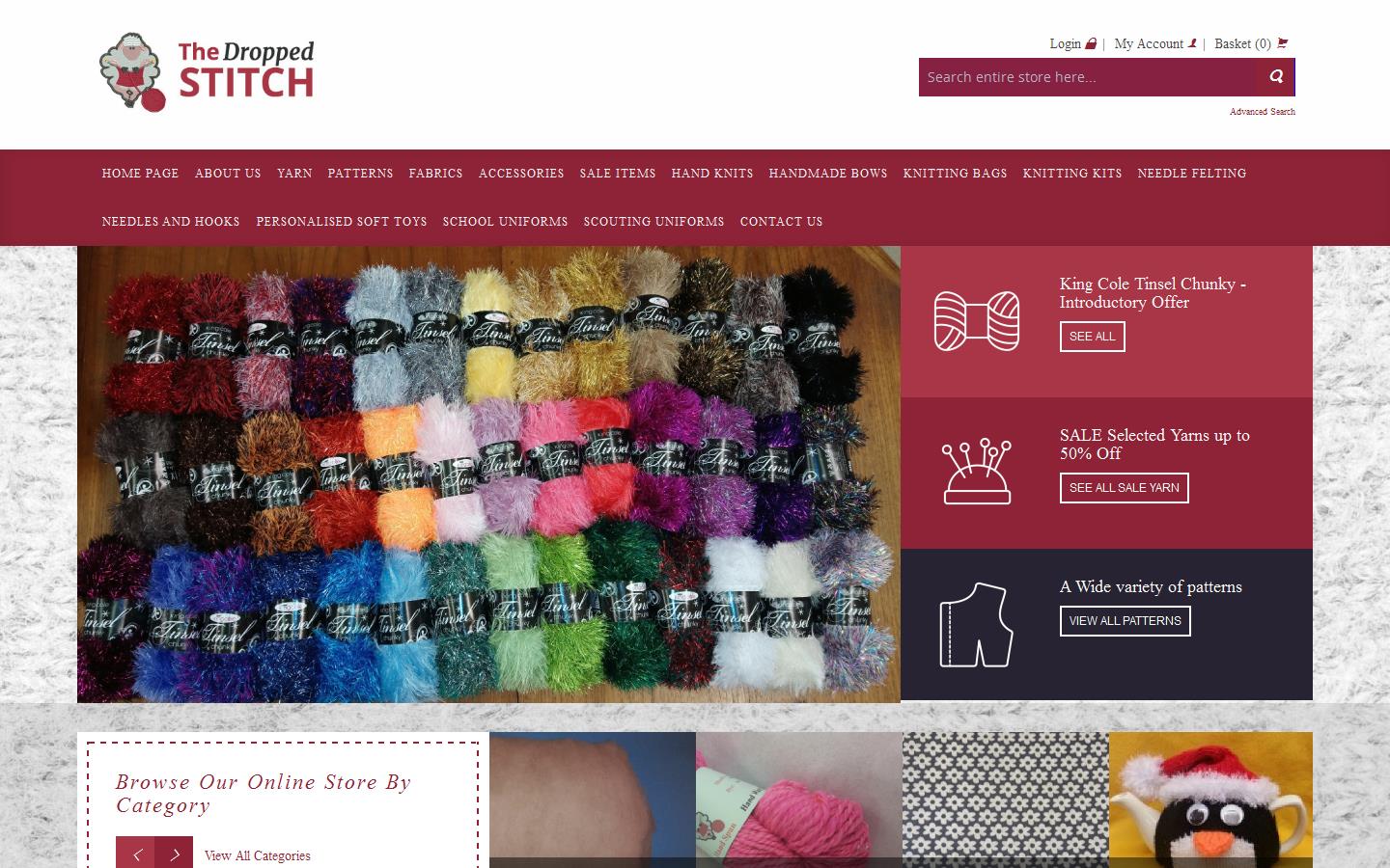 The Dropped Stitch Website