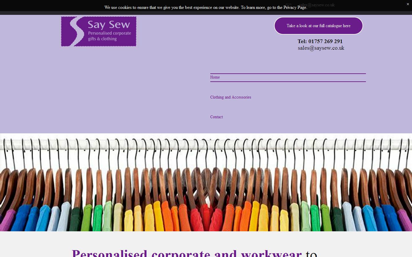 Say Sew Website