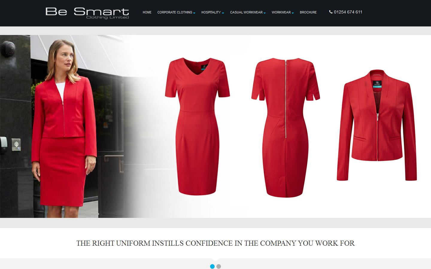 Be Smart Clothing Ltd Website