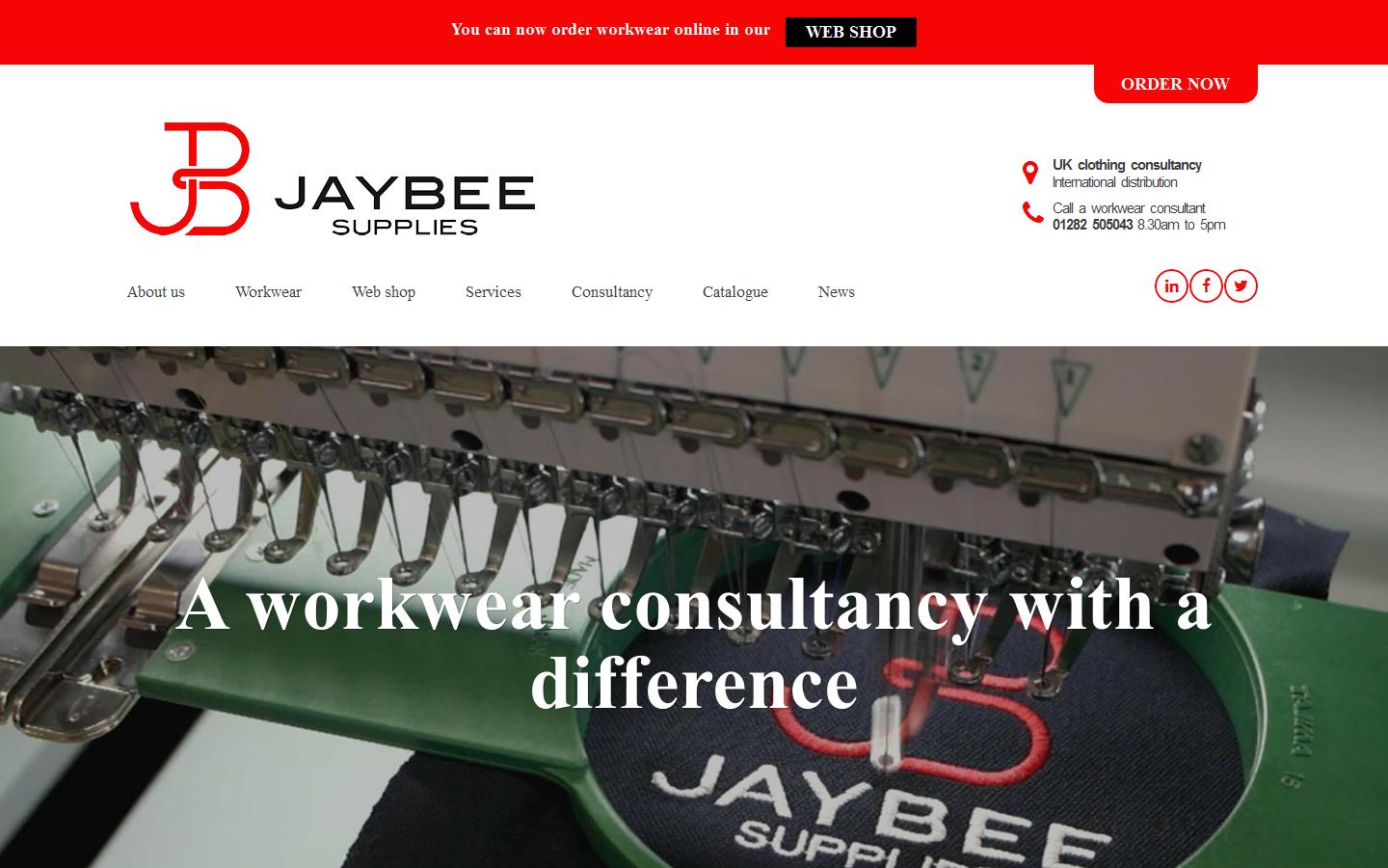 Jaybee Supplies Ltd Website