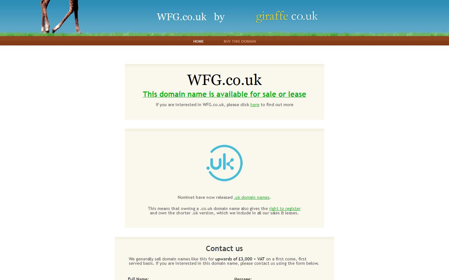 Wakefield Shirt Co. Ltd Website