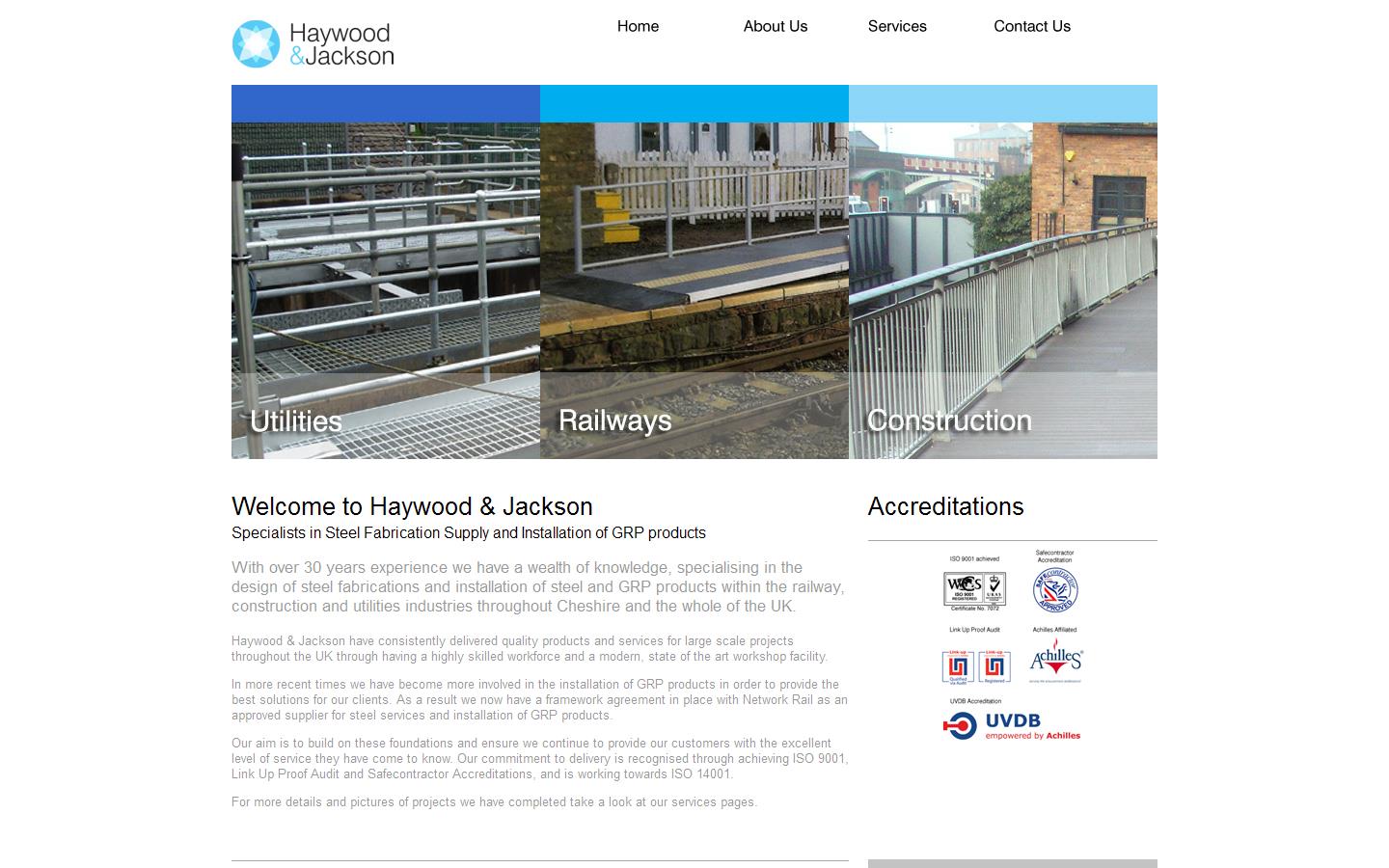 Haywood & Jackson Website