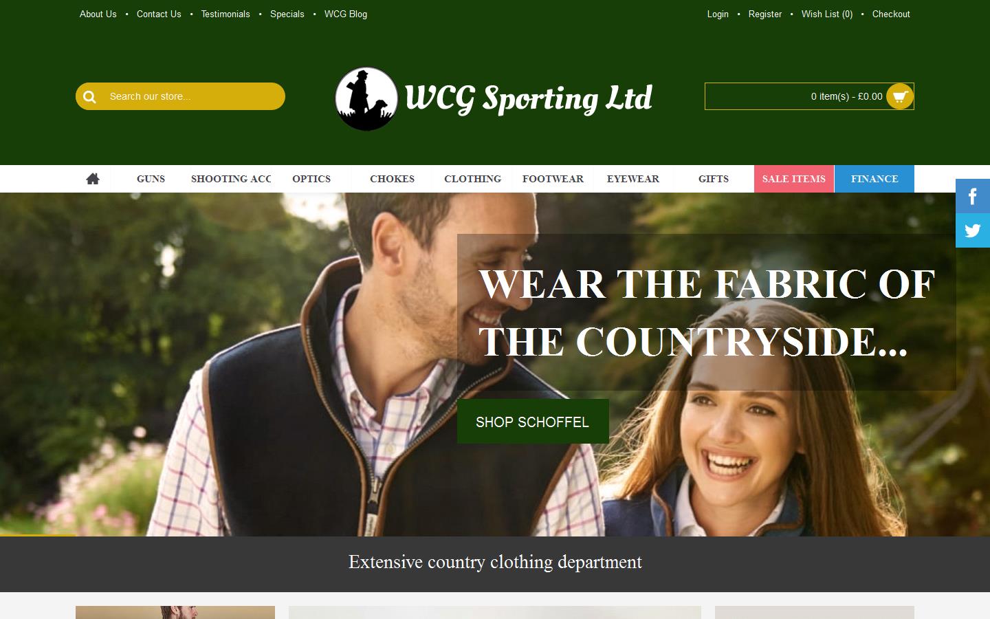 West Country Guns Wcg Sporting Ltd Website