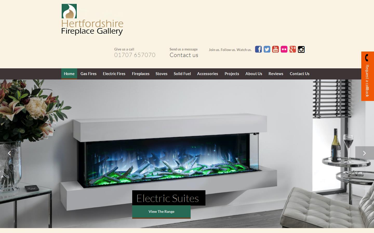 Hertfordshire Fireplace Gallery Website