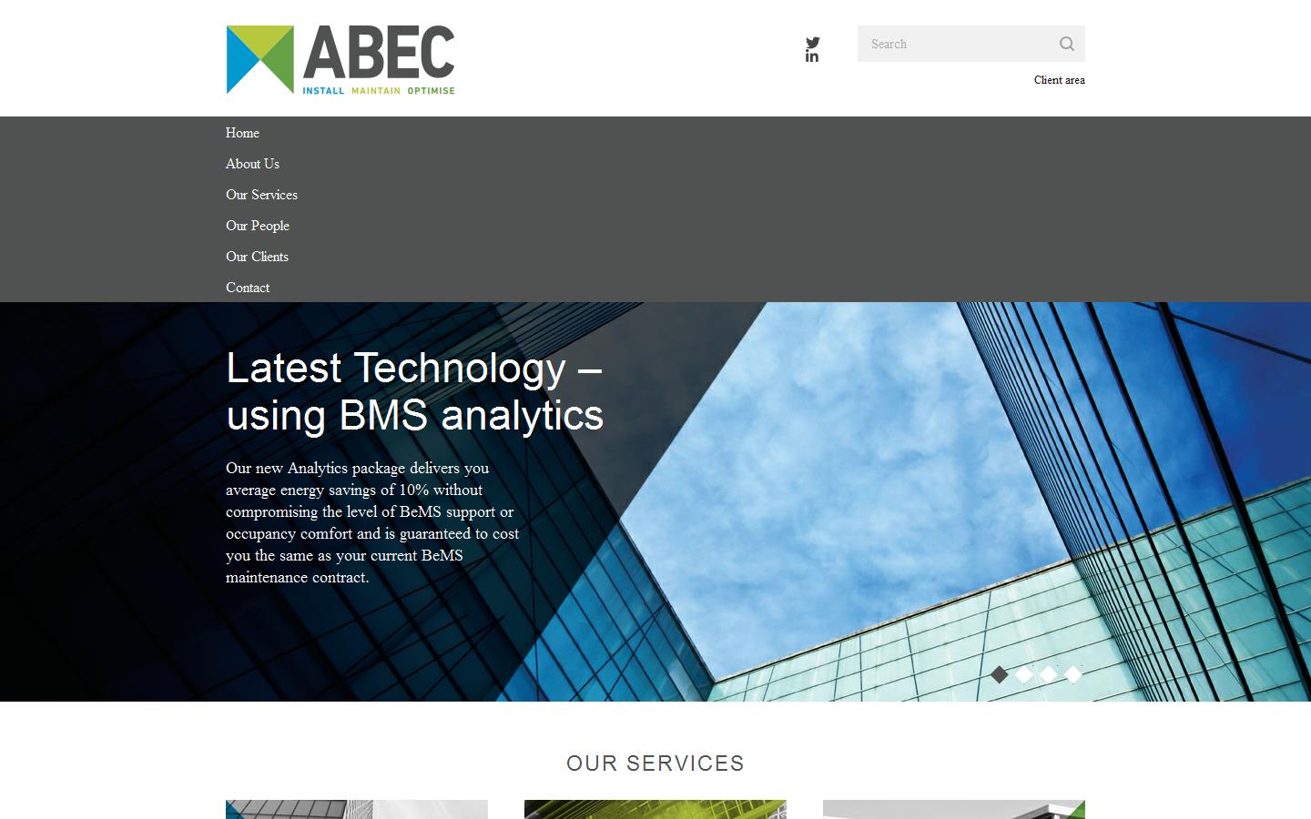 Automated Building & Energy Controls Ltd Website