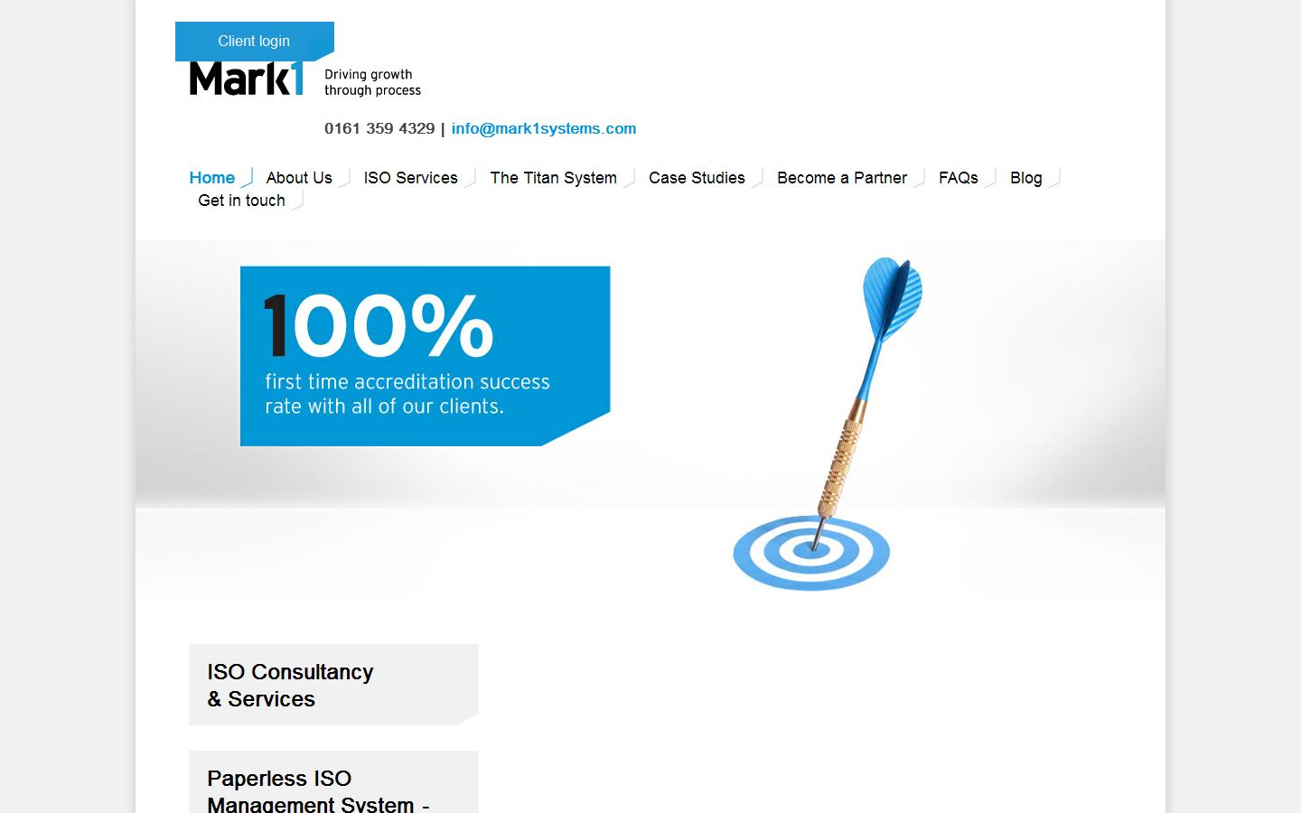 Mark 1 Business Systems Ltd Website