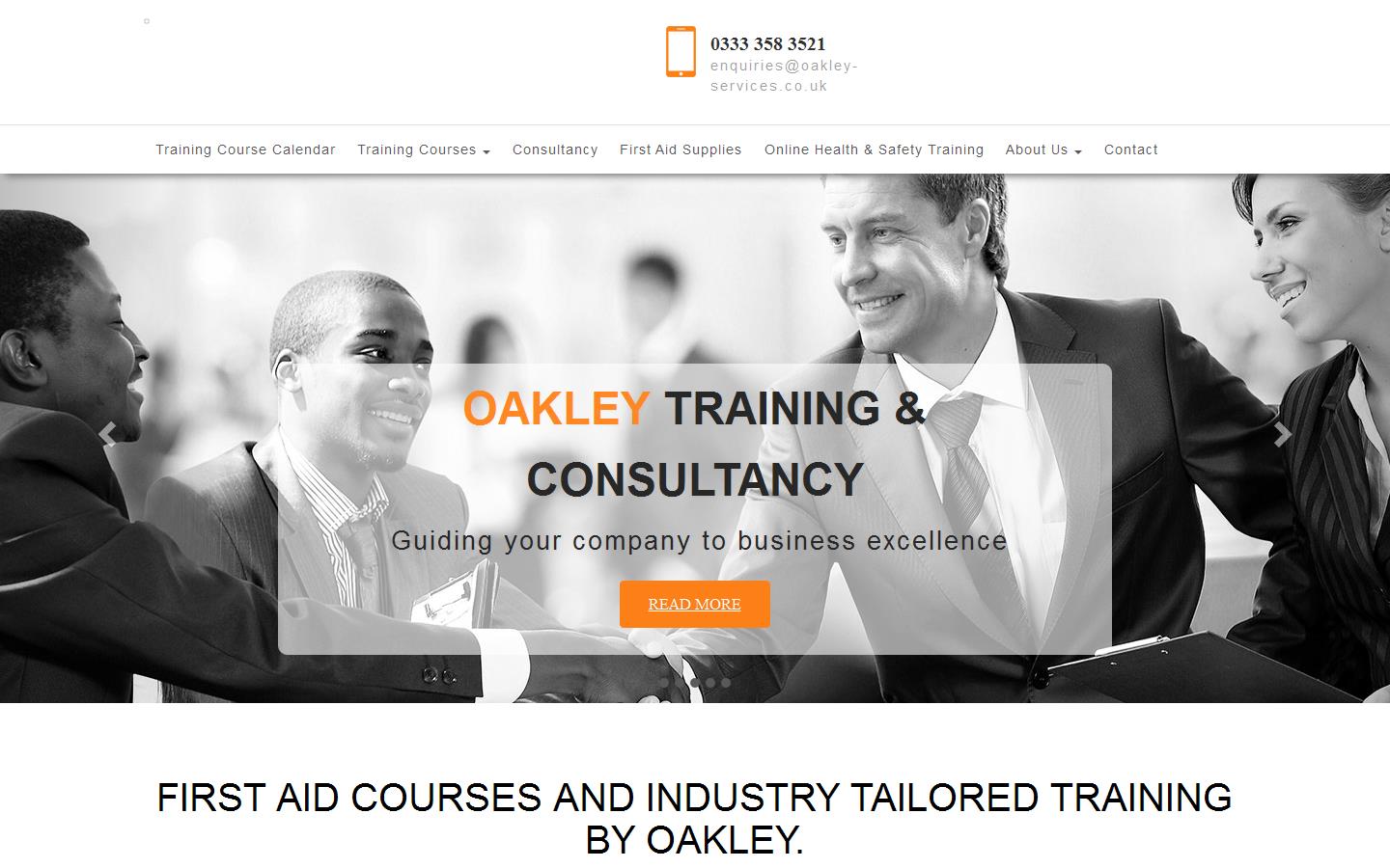 Oakley Services Website