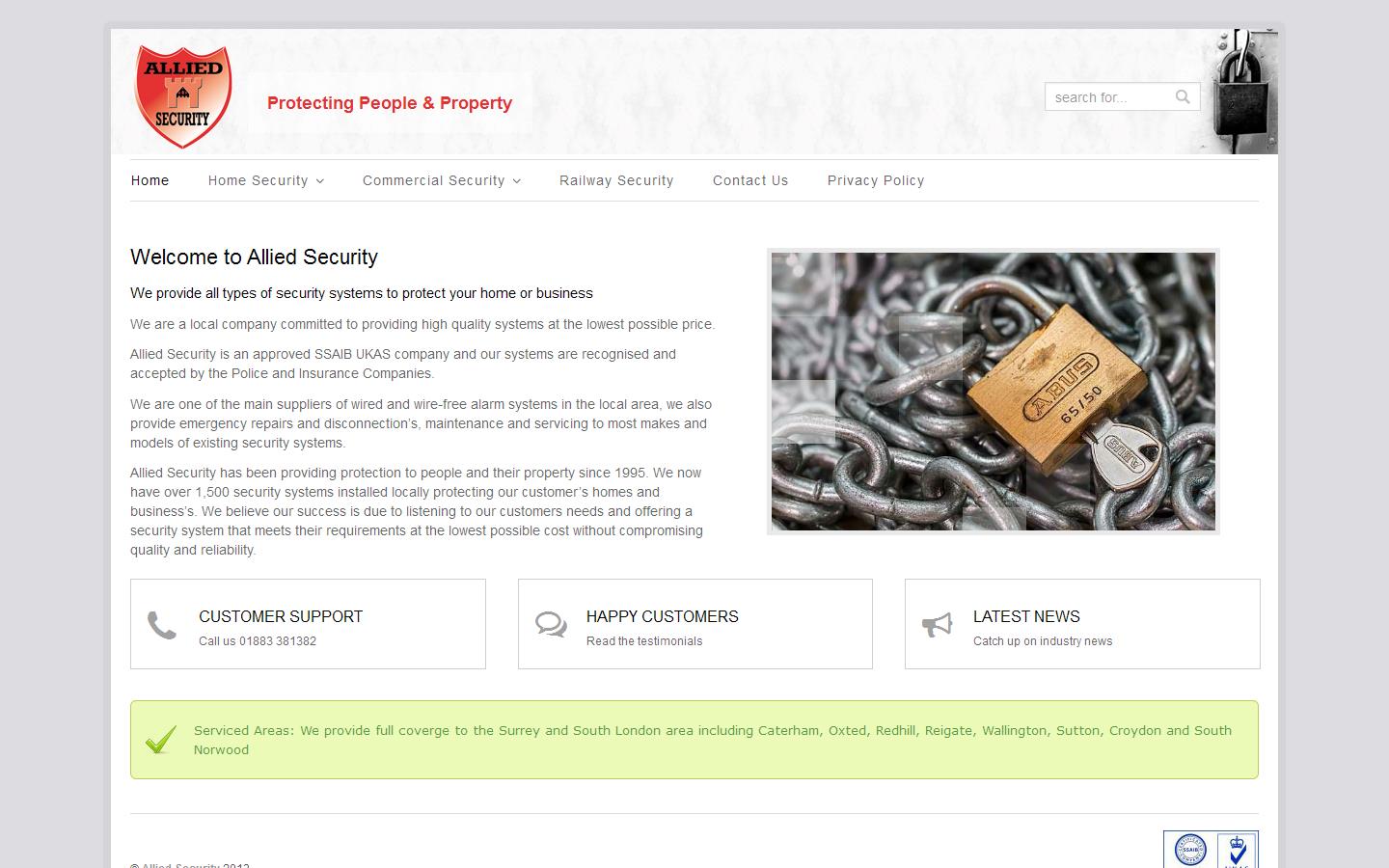 Allied Security Website