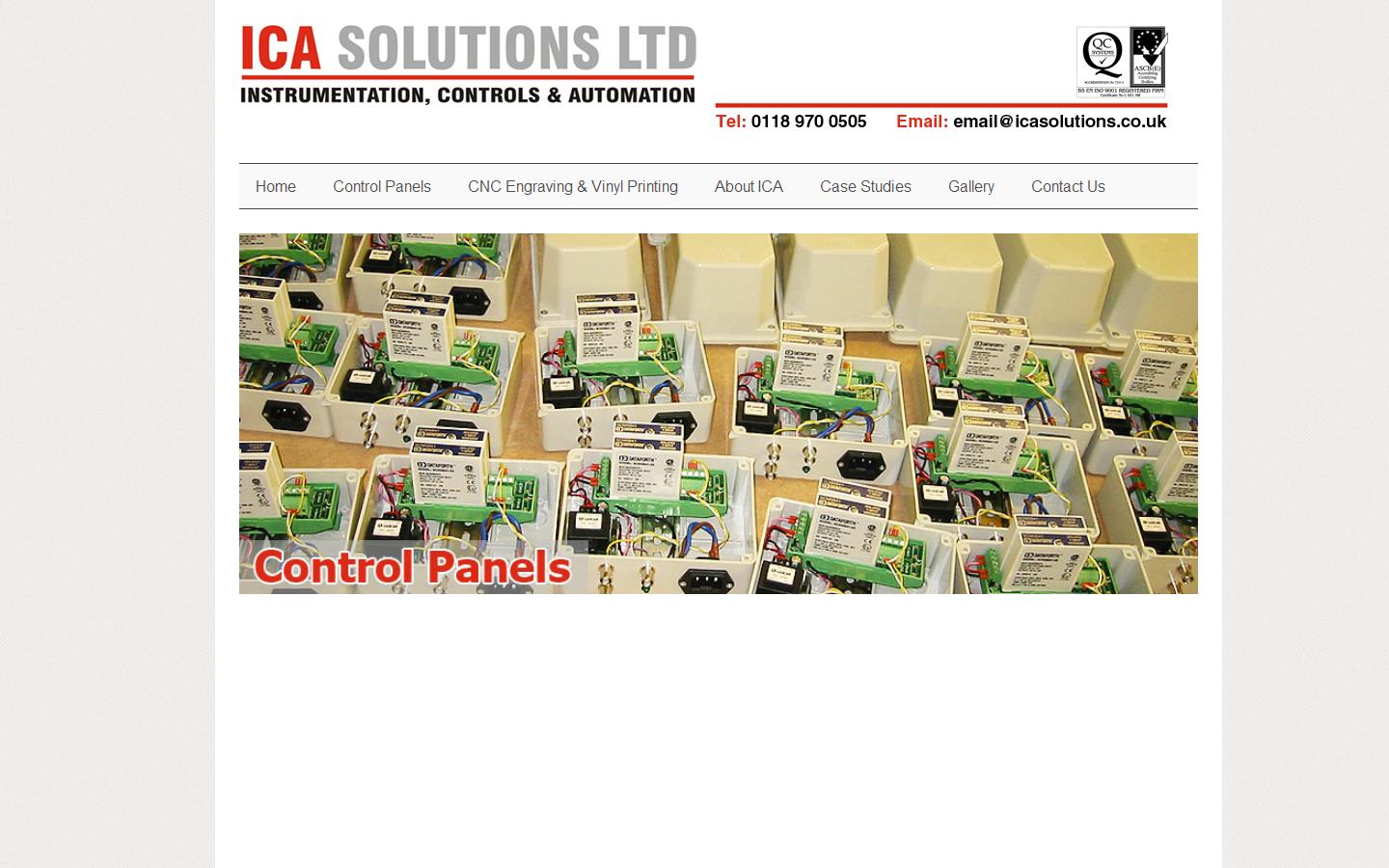 I C A Solutions Ltd Website