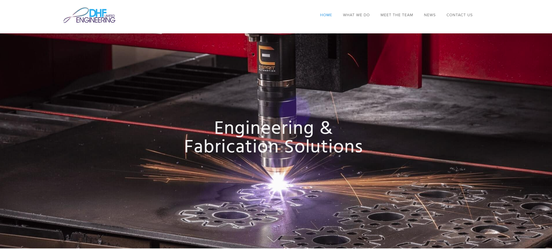 D H F Engineering Ltd Website